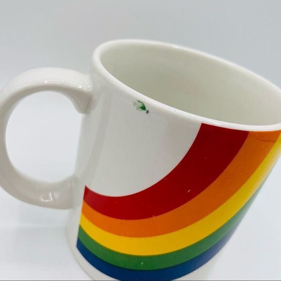 Vintage 1987 80’s FTD Rainbow Mug - Picture 3 of 5
